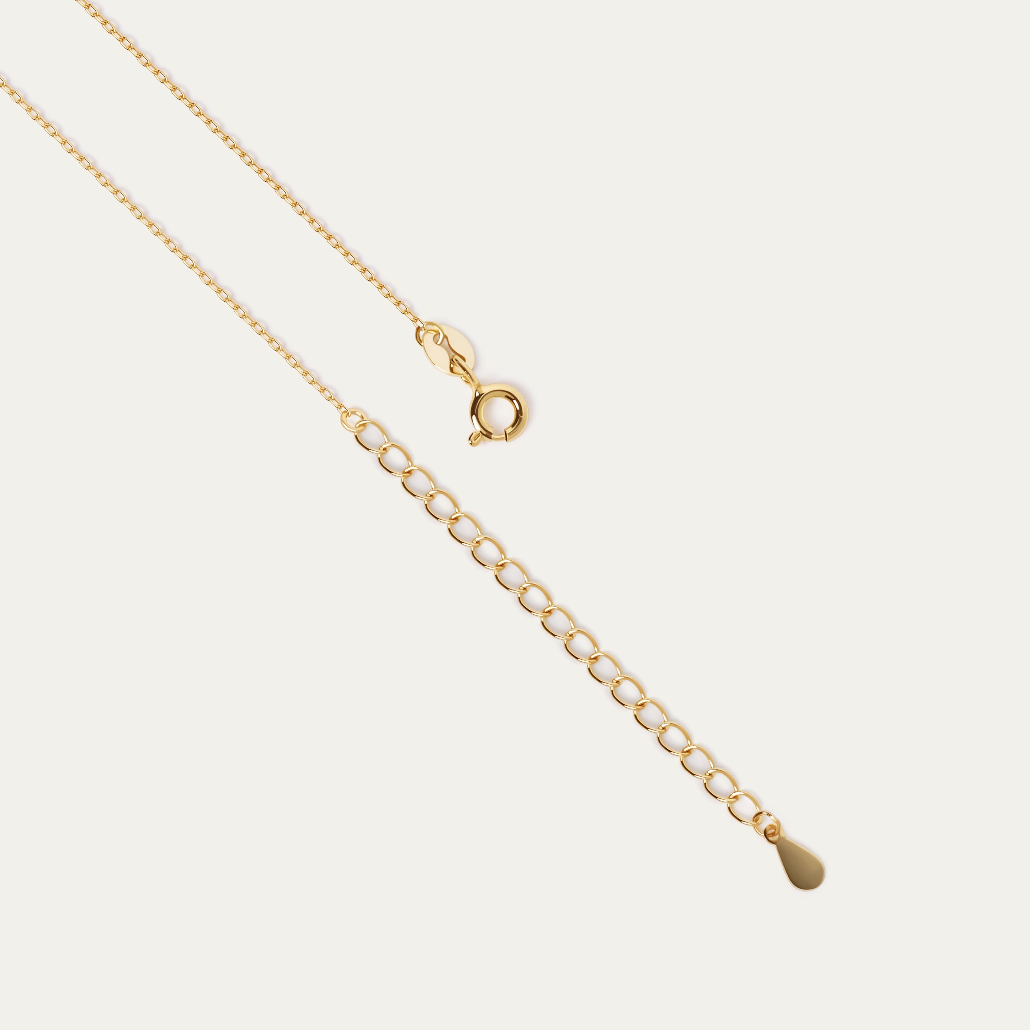 Eli CZ Necklace (18K Gold Vermeil)